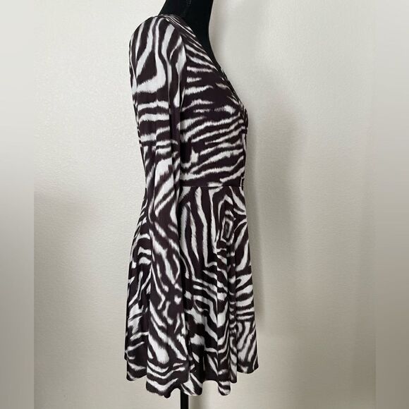 NWT Zara Zebra Printed Dress - Picture 8 of 13
